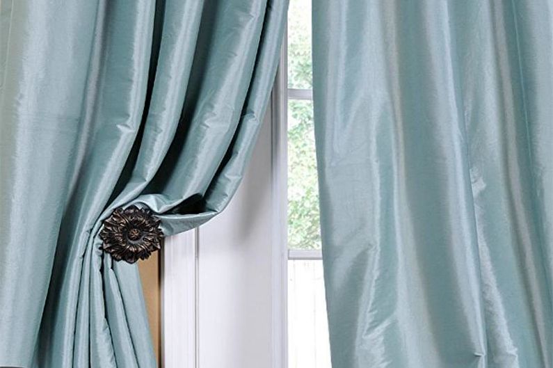 Design von Vorhängen für das Wohnzimmer - Taffeta