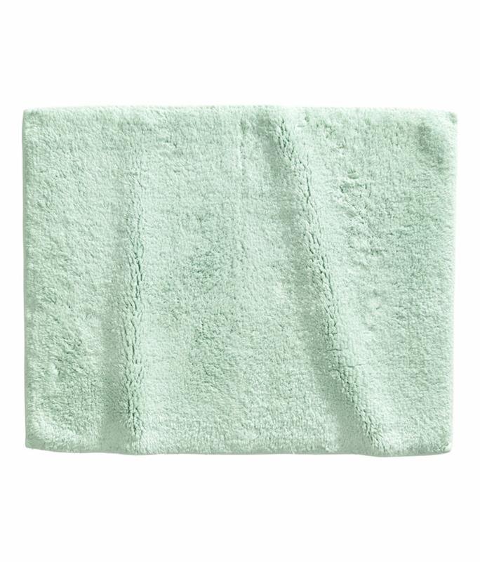 Accessoires de bain de HundM Home Tapis de bain en coton éponge