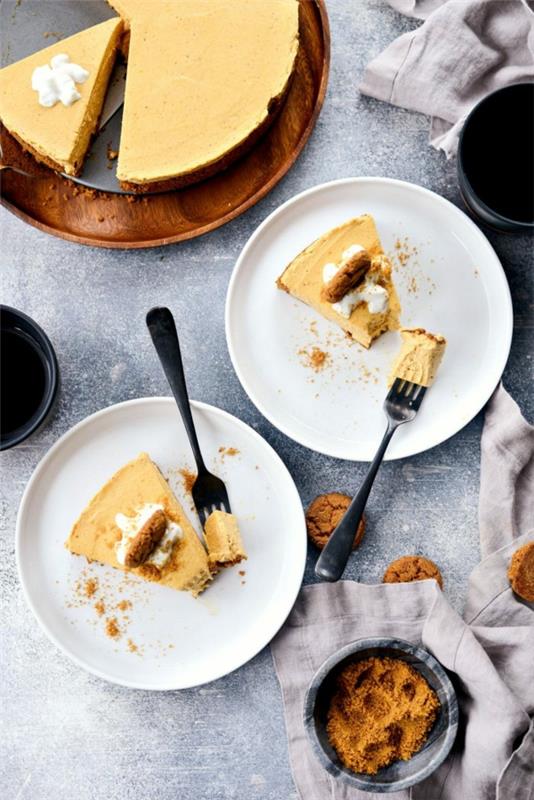 Recette de gâteau au fromage à la citrouille sans cuisson Faire un gâteau au fromage sans cuisson