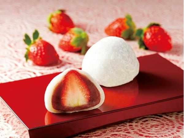 daifuku fraises bonbons japonais