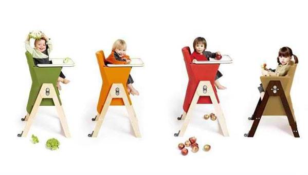 meubles design pour enfants chaises hautes pour bébés chaises pour enfants colorées