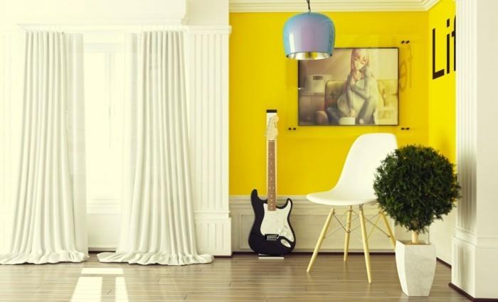 tons jaunes design d'intérieur couleur design22