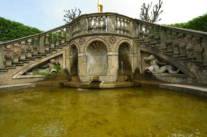 manoirs jardins hanovre eau caractéristiques les escaliers