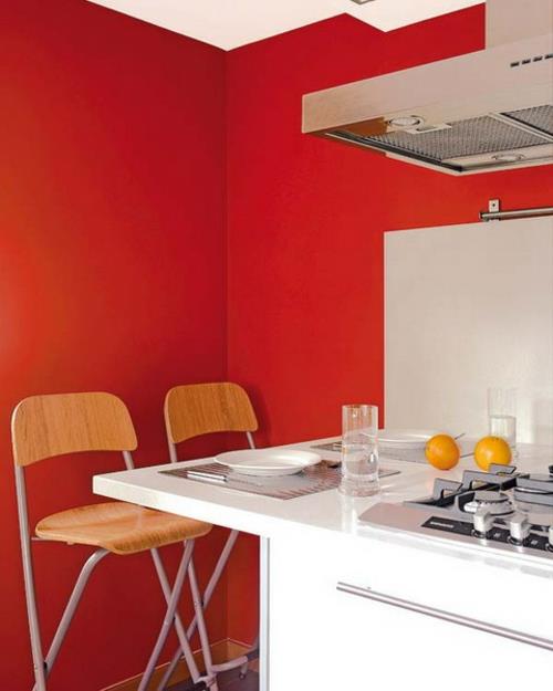 idées de table à manger pratique rouge réduit confortablement