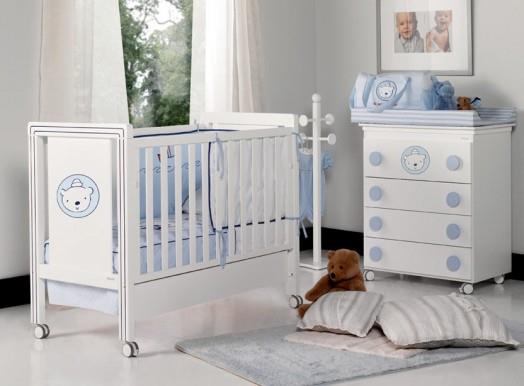 Meubles de chambre de bébé tendance pour bébé lit bébé couleur pastel